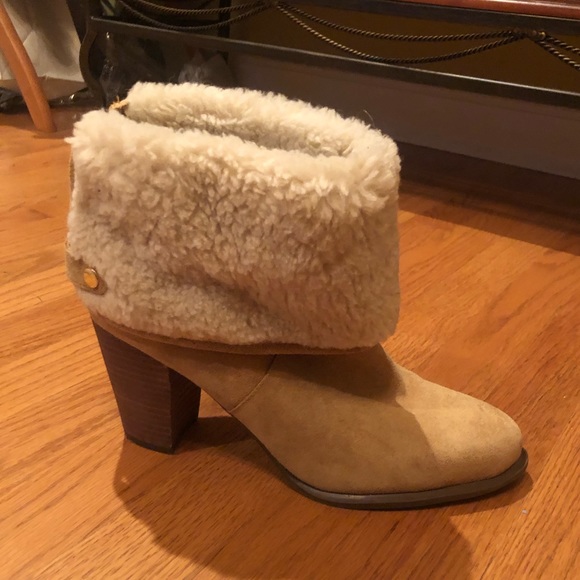 tommy hilfiger fur boots